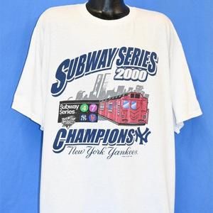 Y2K New York Yankees Mets 2000 World Series Subway Series Baseball Wo Shirt Gift